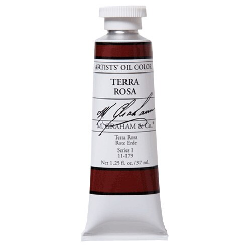 M. Graham & Co., Artists', Oil Paint, 1.25oz, Terra Rosa